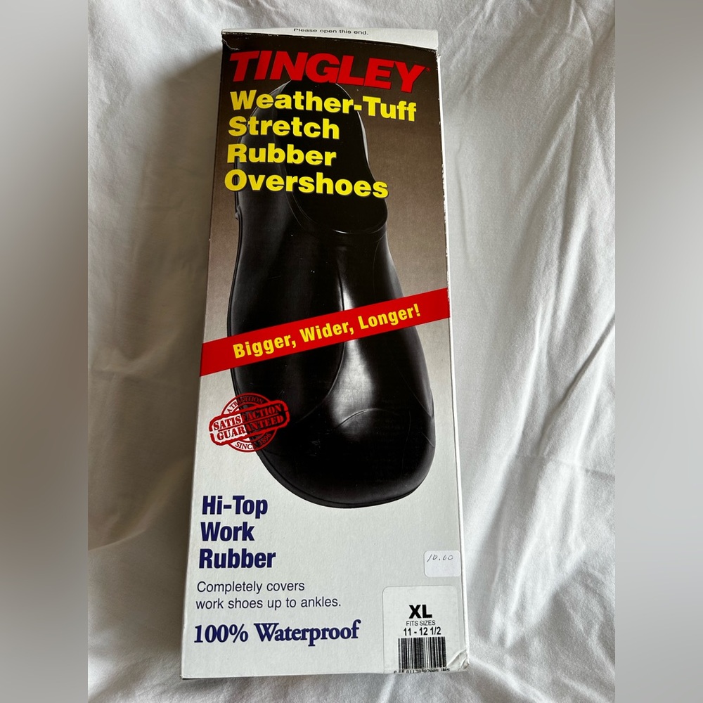 Tingley rubber over shoes